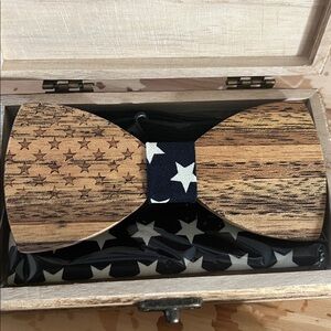 Wooden Bow tie Collection